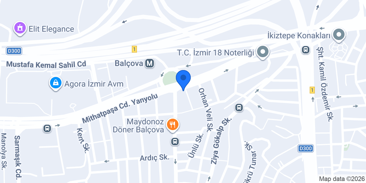 Starım Çiçekçilik konumu