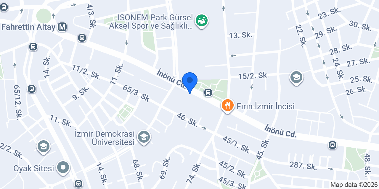 Mavi Eczanesi konumu