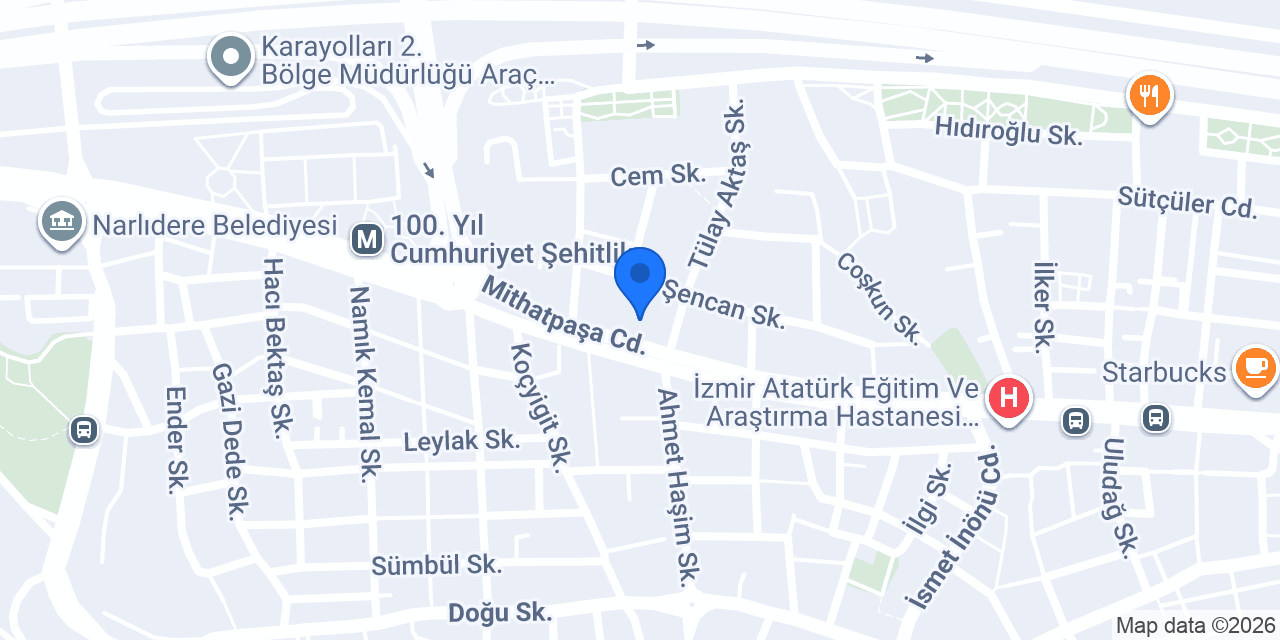 Honey Veteriner Kliniği konumu