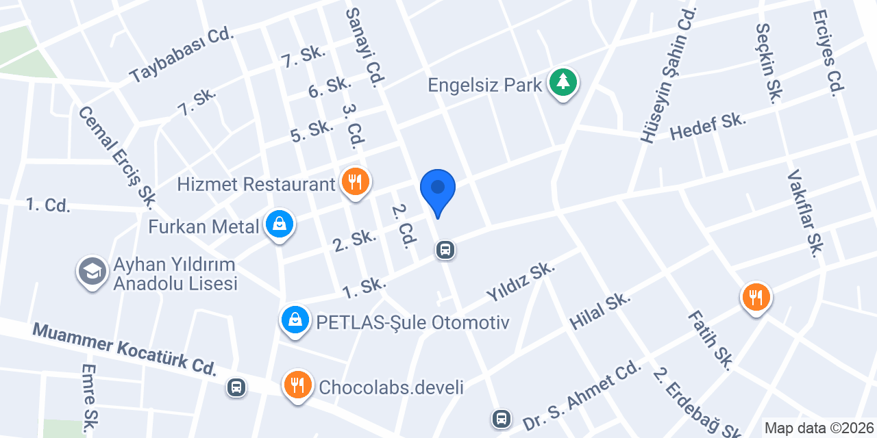 Develi Ankara Granit Mermer Sanayii konumu