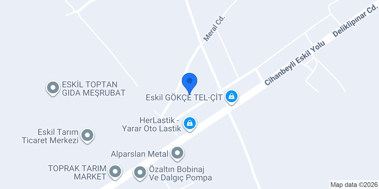 Baştuğ metal konumu
