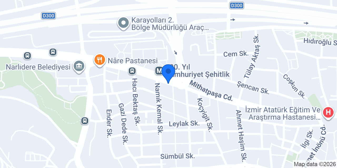 Öztat Pide Salonu konumu