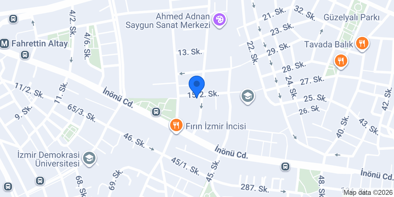 Kitapçı konumu