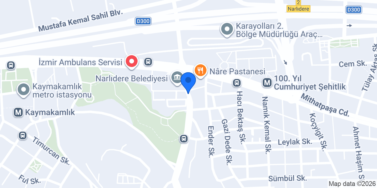 Şehitlik Taksi konumu
