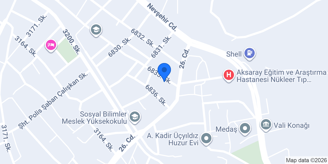 Aksaray Optik konumu