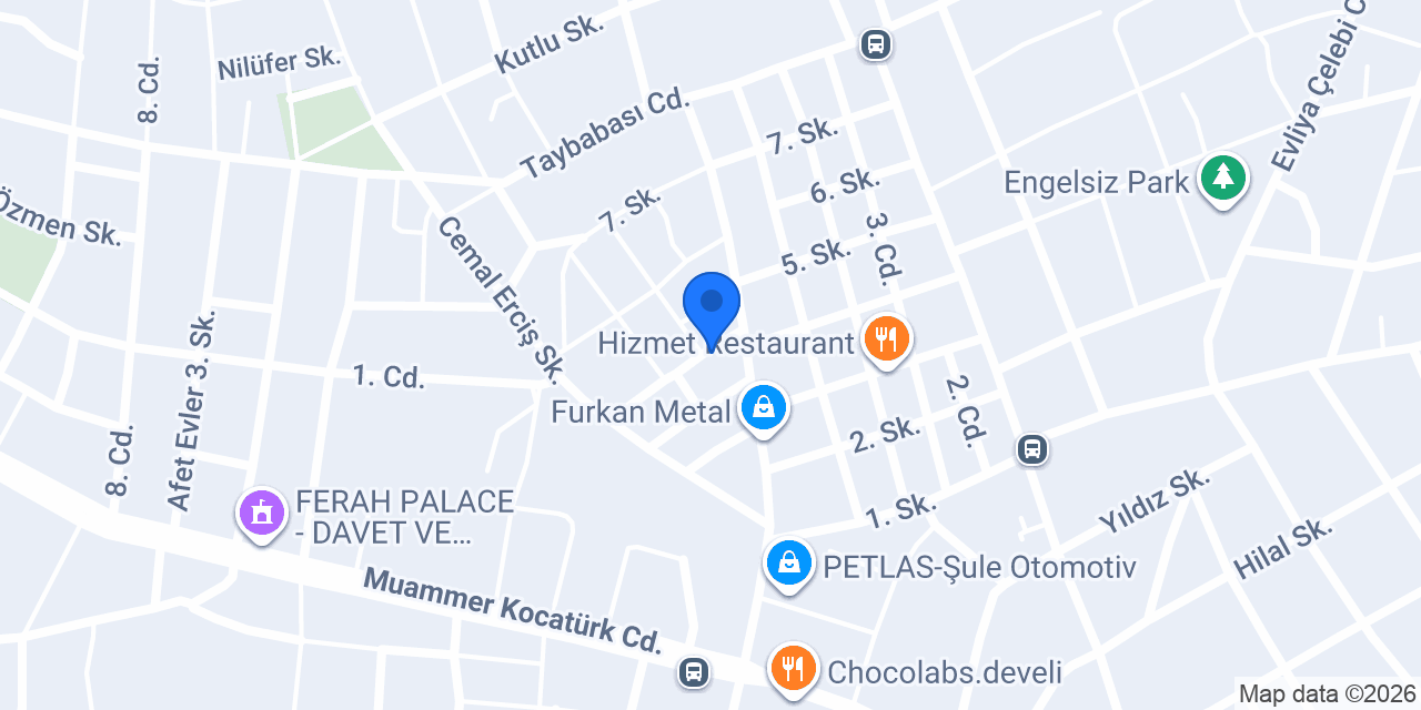 TUANA’M mobilya konumu