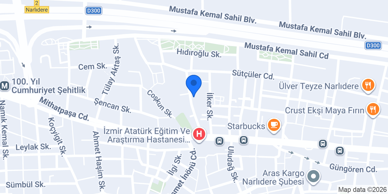 Izmir Multipl Skleroz Dernegi konumu