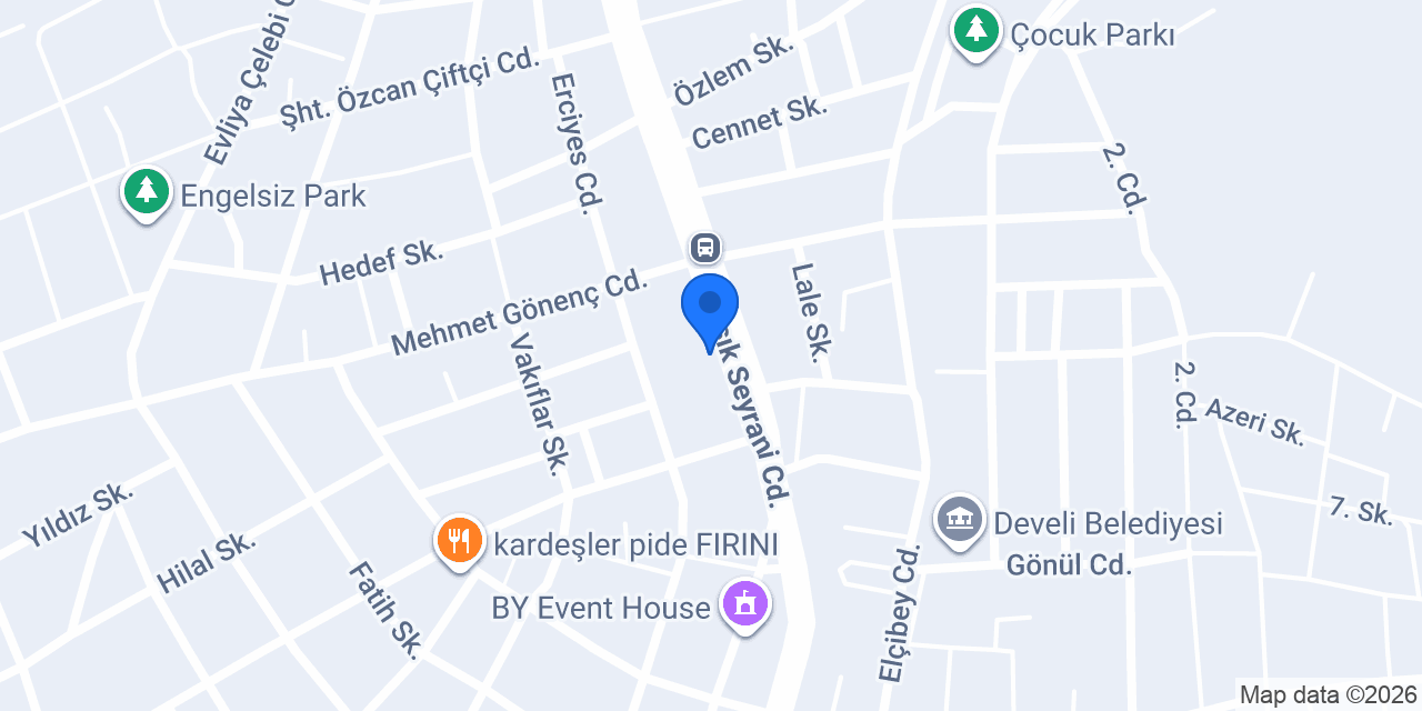 DEMİRHAN UNLU MAMÜLLERİ konumu