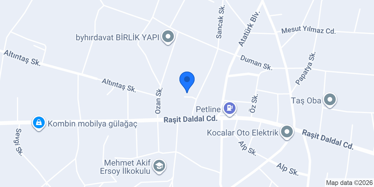KOÇAK MOBİLYA & PVC konumu