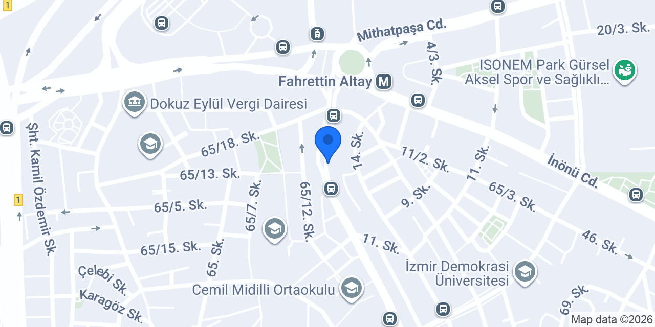 Diş Hekimi Orhan Bora Alp konumu