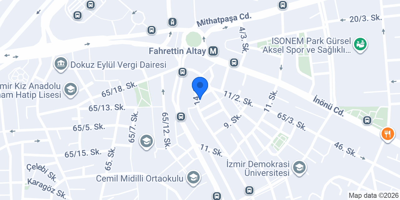 Aos Temizlik konumu