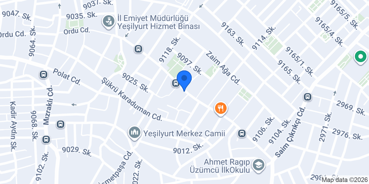 VakıfBank Karabağlar Yeşilyurt Şubesi konumu