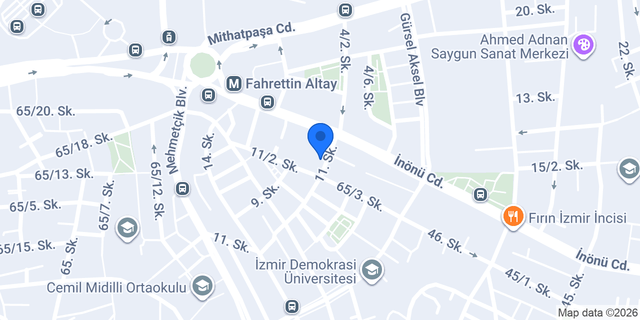 Ege Beta Göztepe Veteriner Kliniği konumu