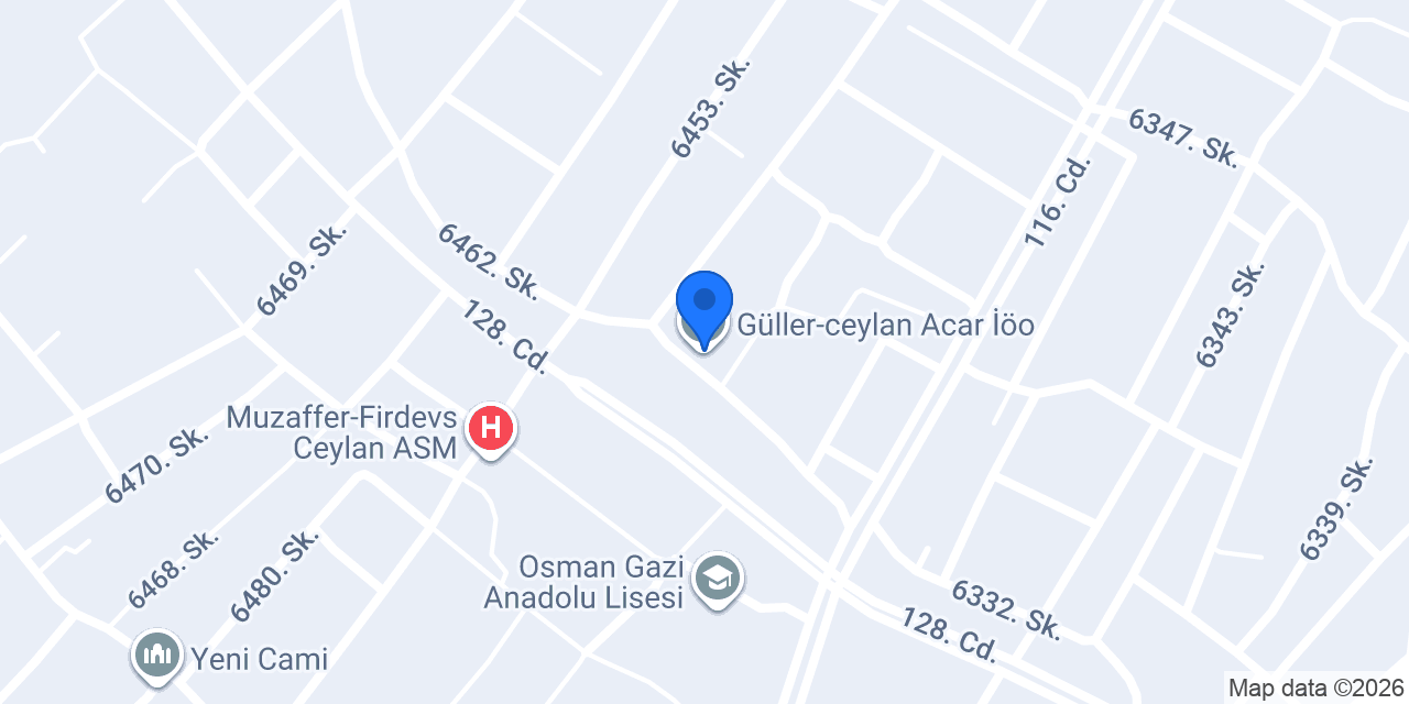 Güller-ceylan Acar İöo konumu