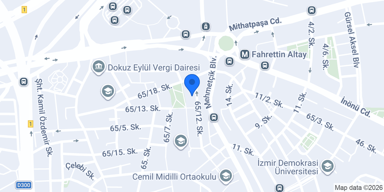 Çalışır Mefruşat konumu