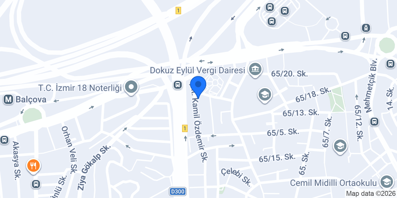 Egeli Temizlik konumu