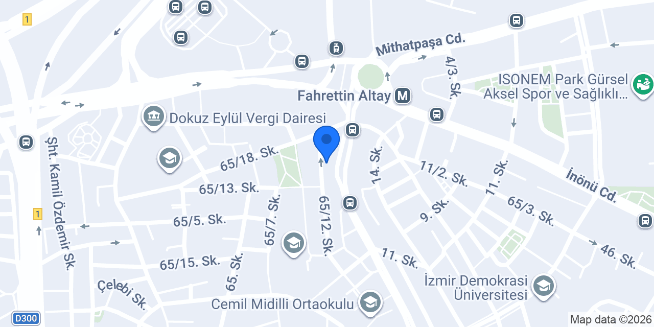 Studio Püf Seramik konumu