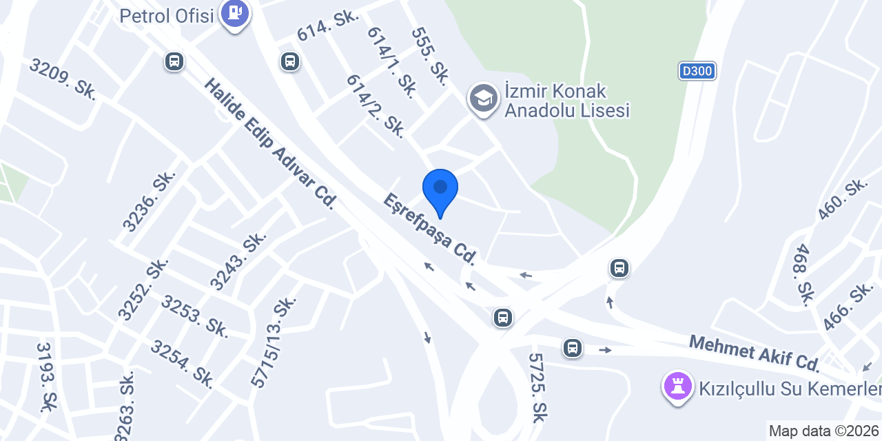 Topbaş Lastik konumu
