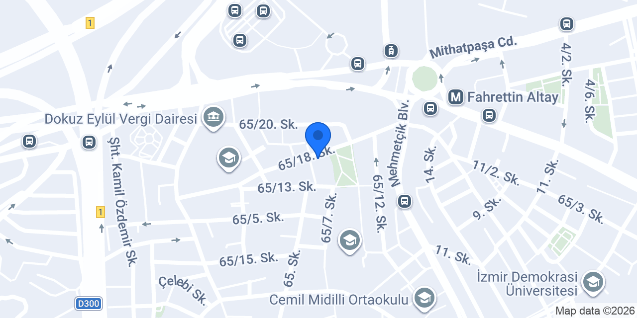 EGEBİM Biomedikal konumu