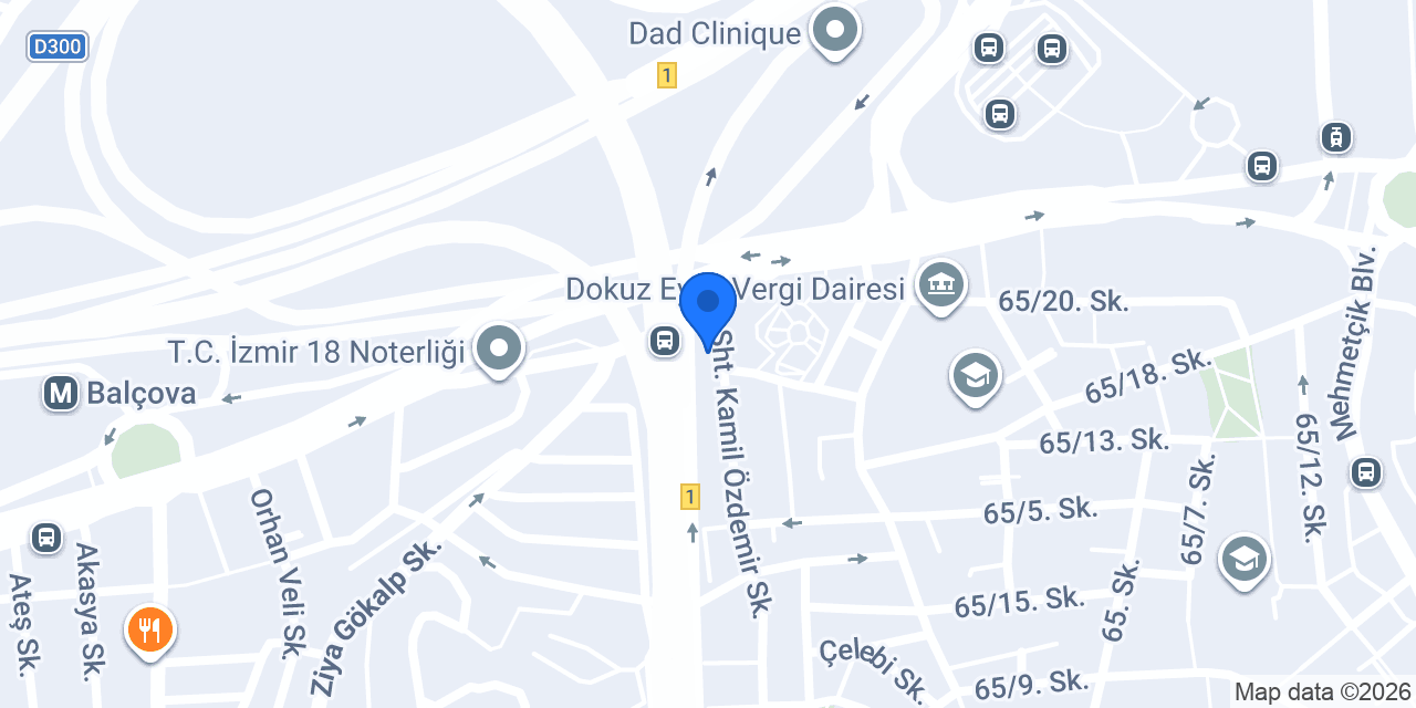 Dejavu Rent A Car konumu