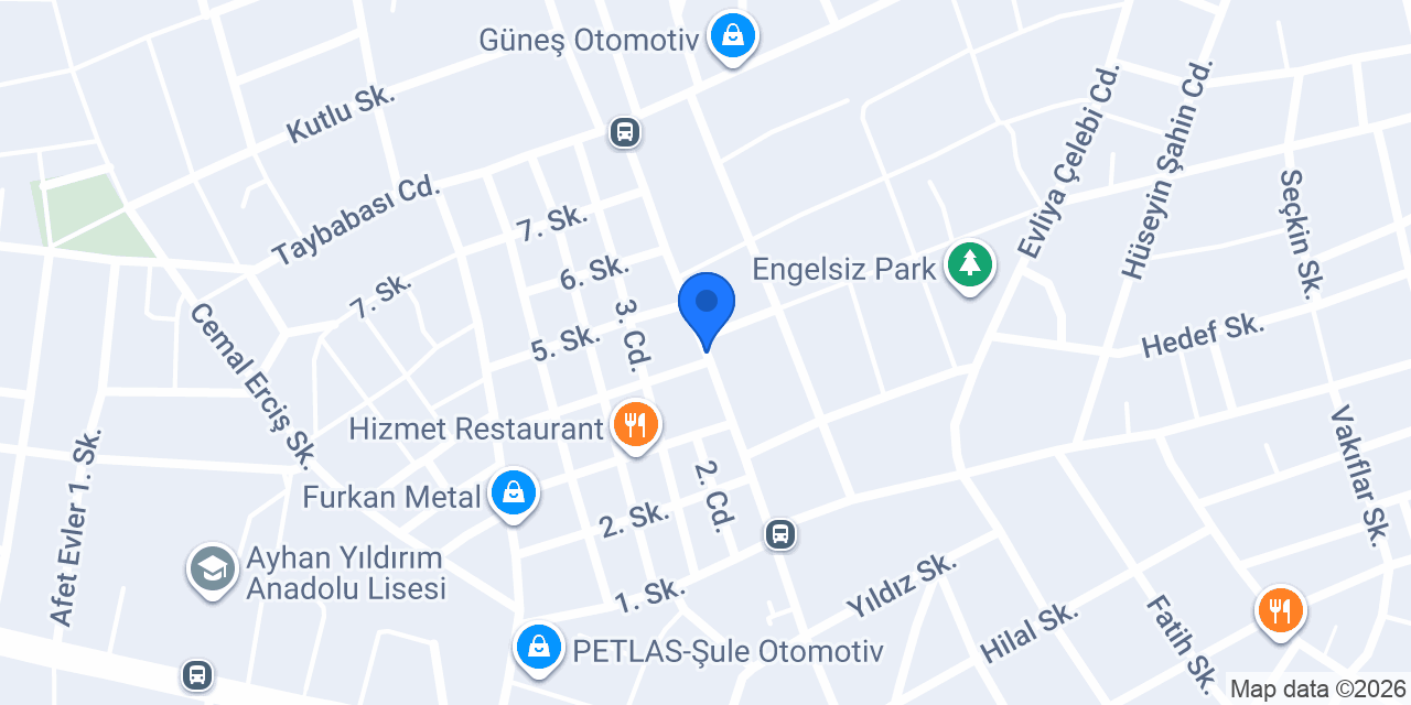 Volkswagen ve Audi 06 Servis konumu