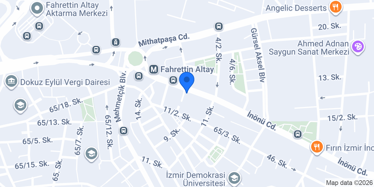 Şok Market konumu
