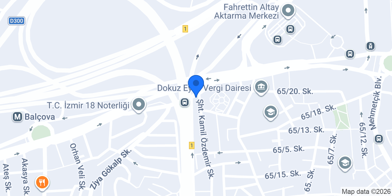 Bema Rent A Car konumu