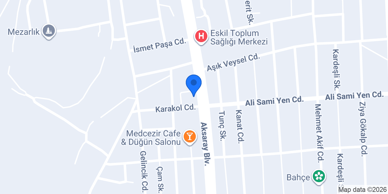 Petrol Ofisi konumu