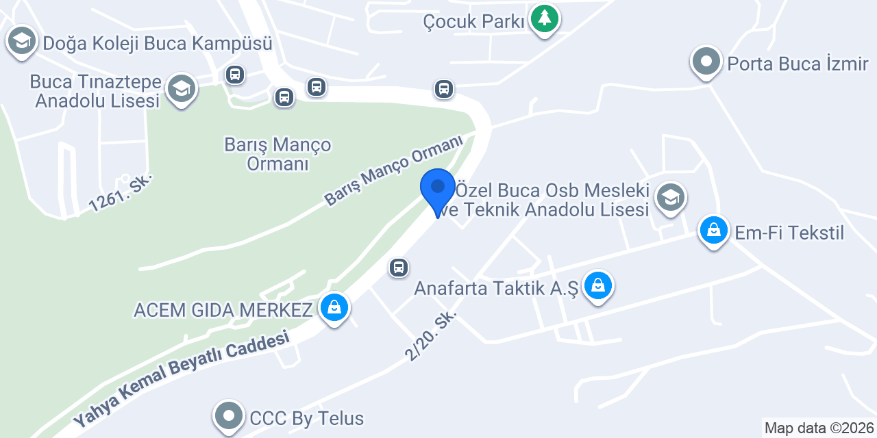 YENİ EGE KONFEKSİYON konumu
