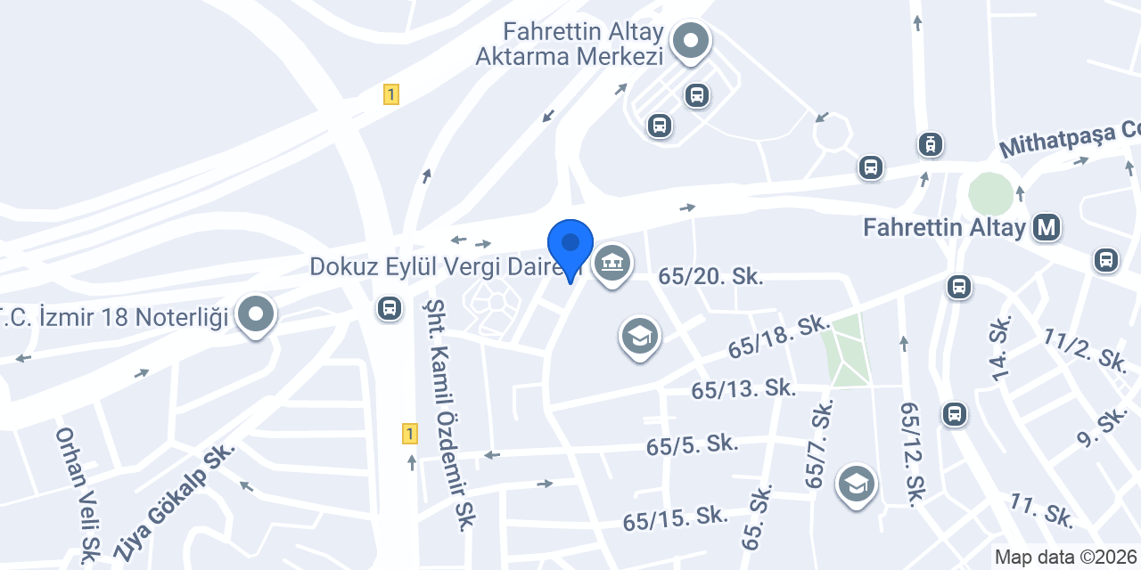 Yeni Tunç Eczanesi konumu