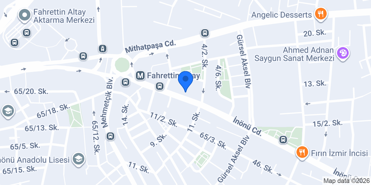 Pangea Veteriner Kliniği konumu