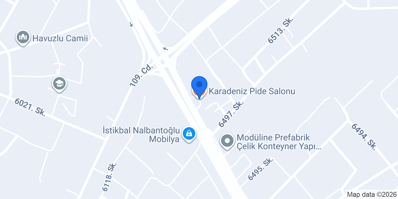 Karadeniz Pide Salonu konumu