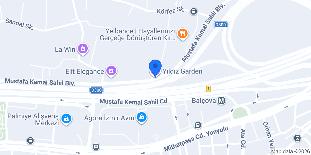 Yıldız Garden konumu