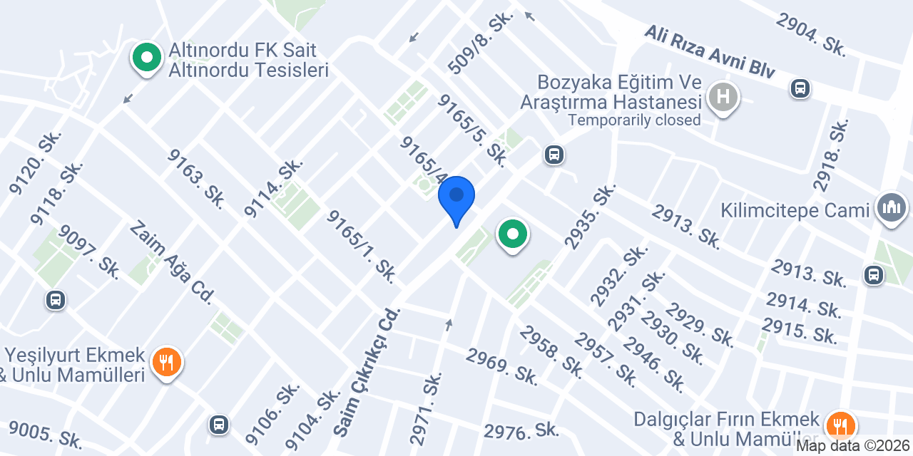 Aktürk Yapı konumu