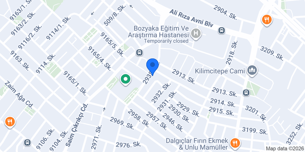 Öztek Turizm Ltd.şti. konumu
