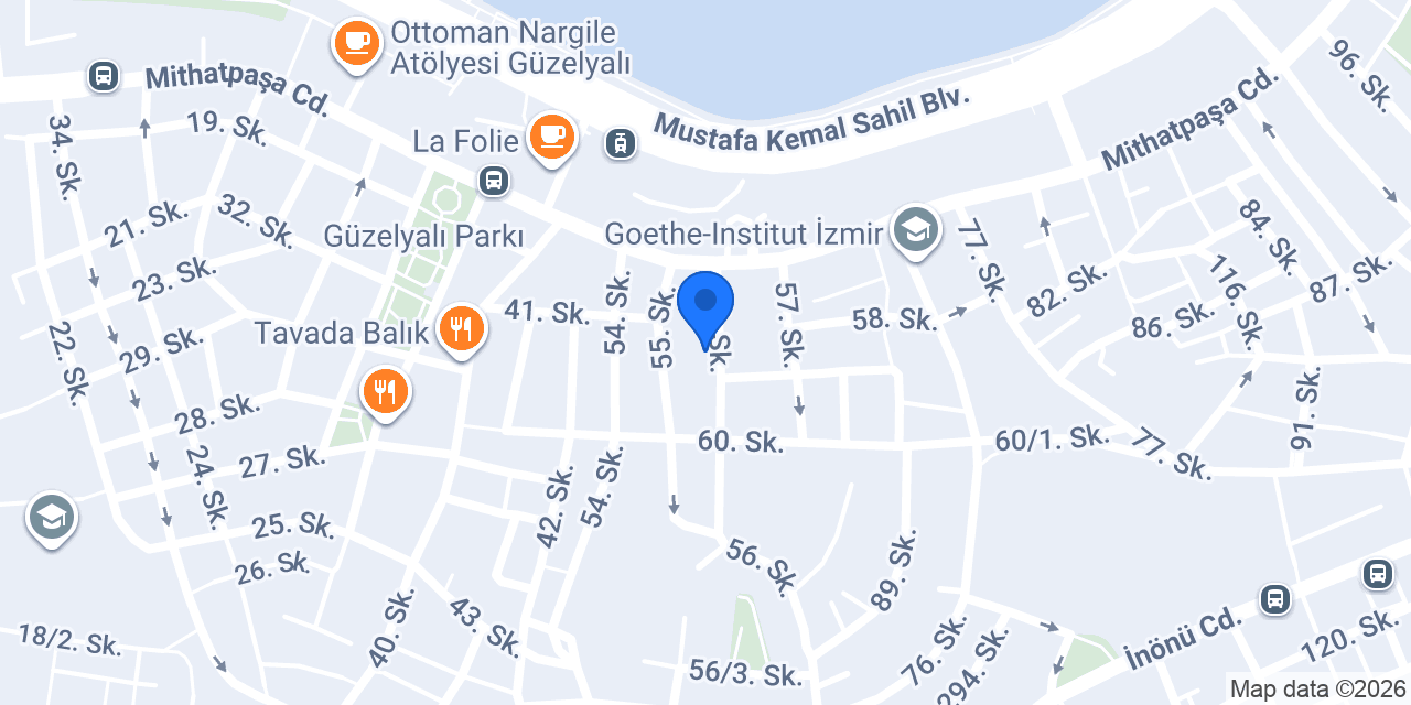 İzmir Birebir Eğitim konumu