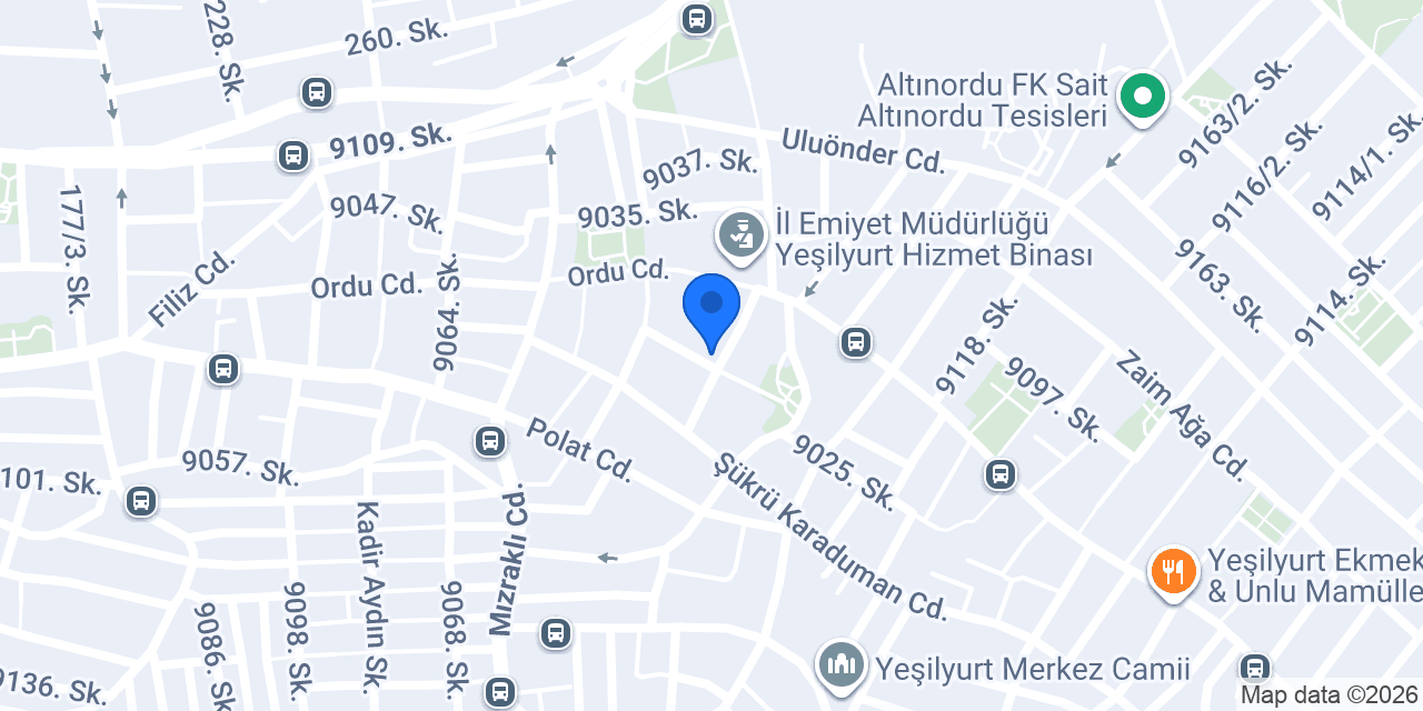 Eczane Gözde konumu