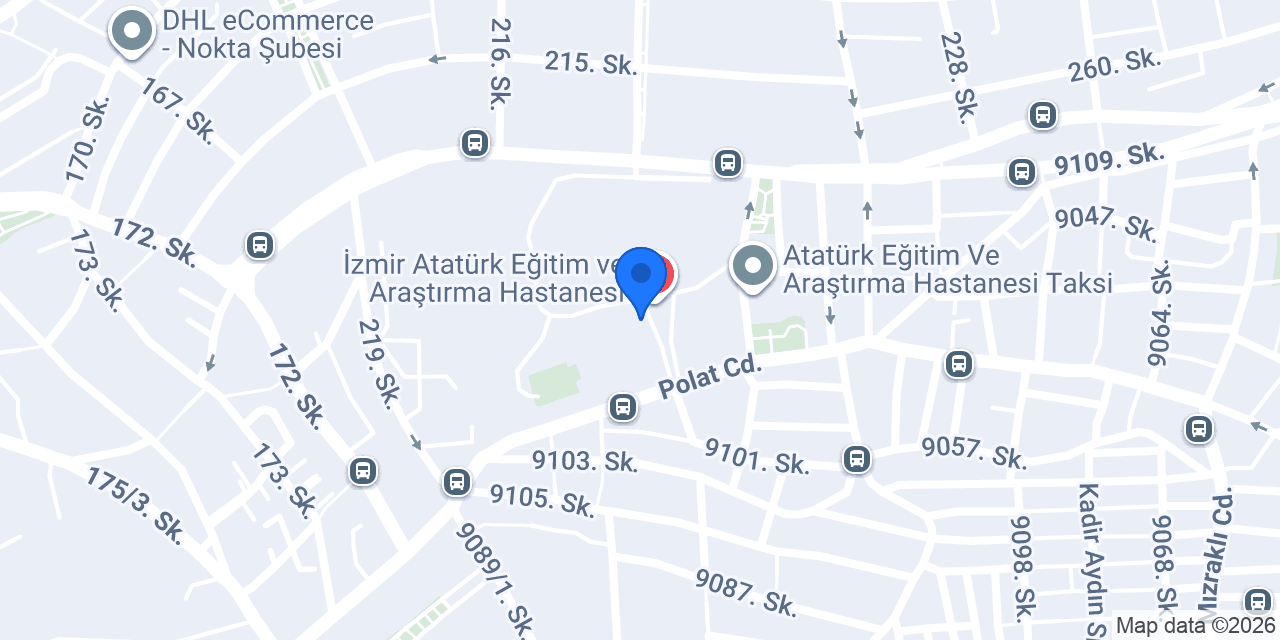 Ameliyathane ve Yoğun Bakımlar konumu