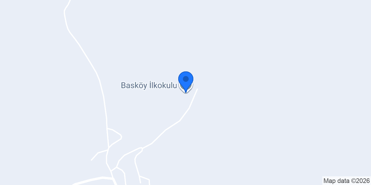 Basköy İlkokulu konumu