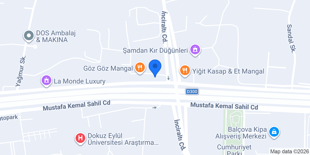 Smyrna Garden Bahçe Mobilyaları konumu