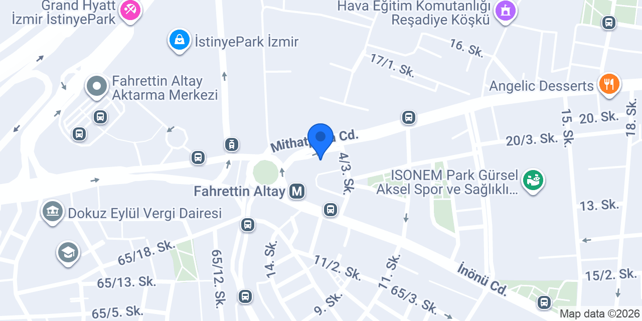 Konak Denizalp Sürücü Kursu konumu