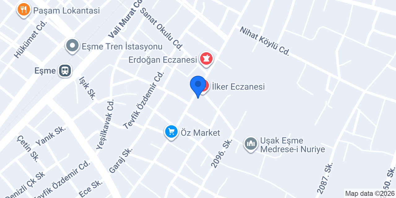 Deniz Cafe Eşme konumu