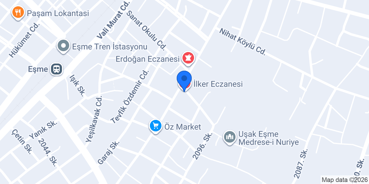 İlker Eczanesi konumu
