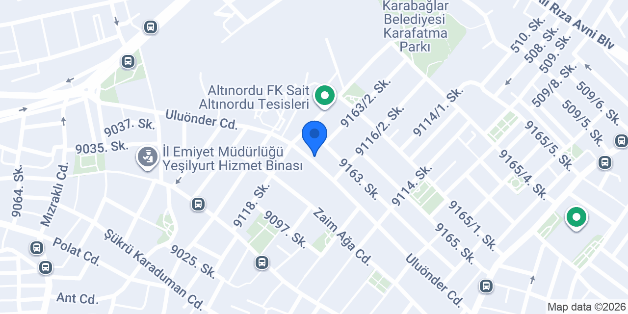 Altun Emlak İzmir konumu