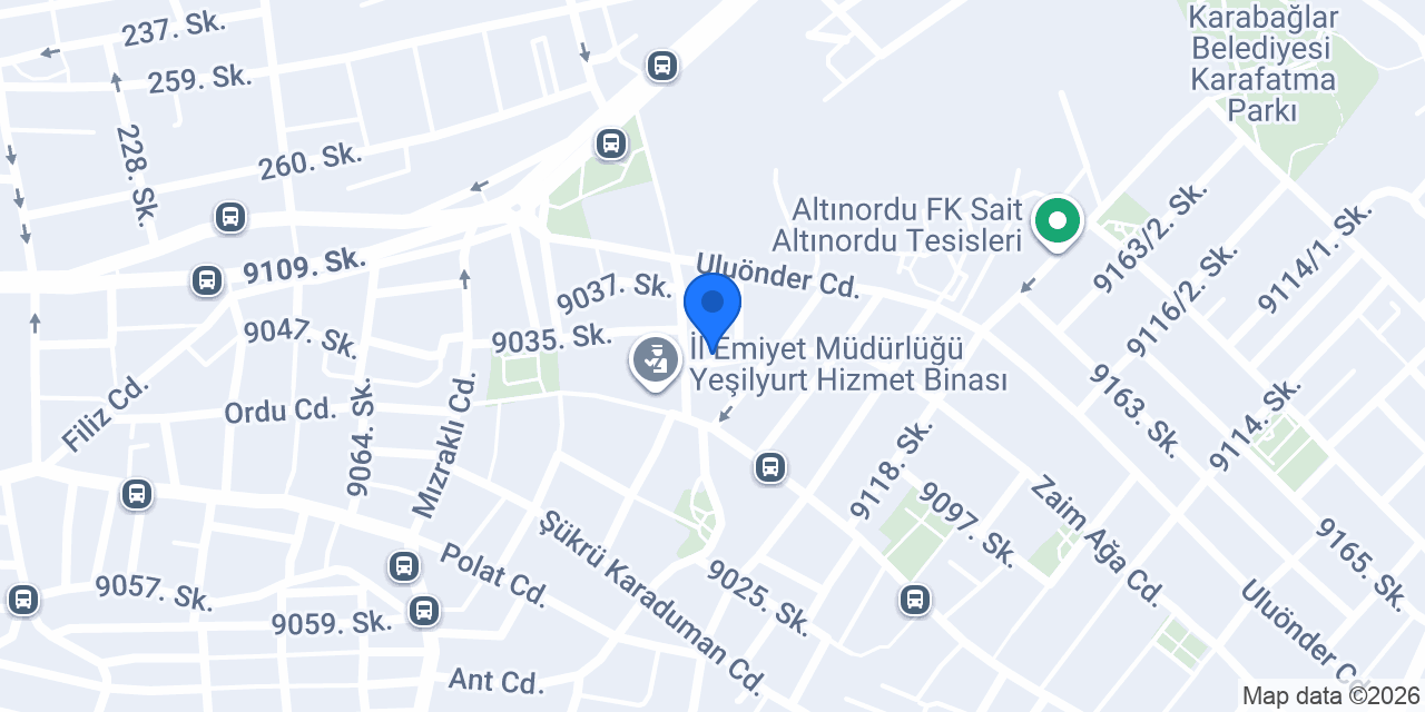 Yeni Güven Eczanesi konumu