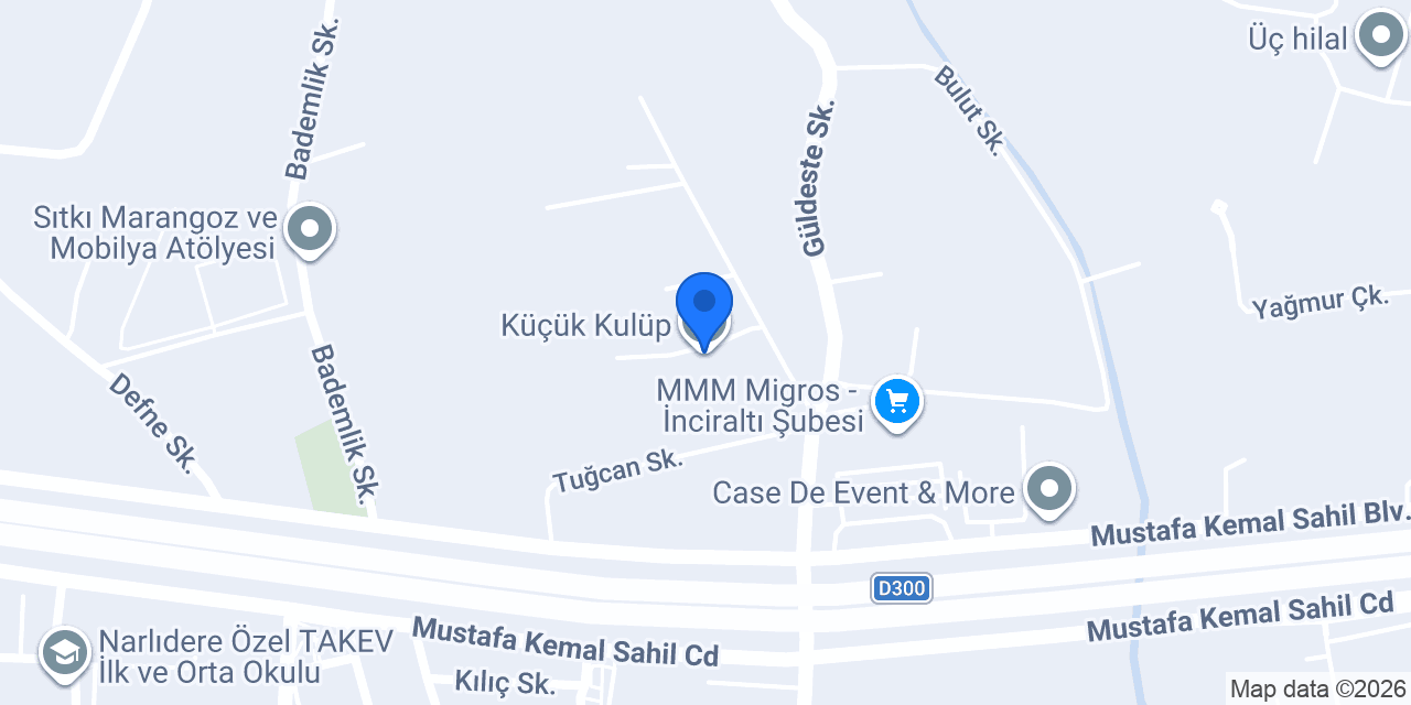 Küçük Kulüp konumu