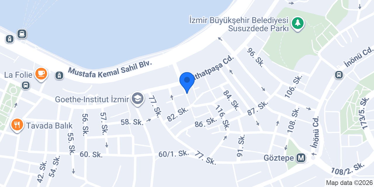 Göztepe Veteriner konumu