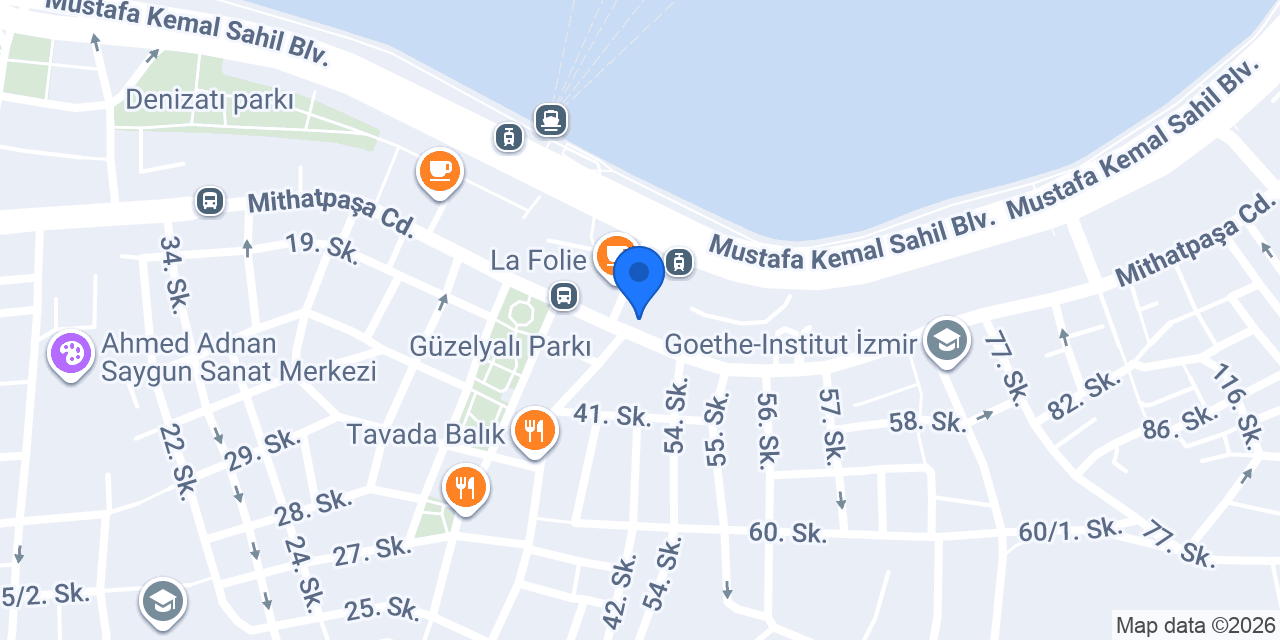 Çikolata Evim İzmir konumu