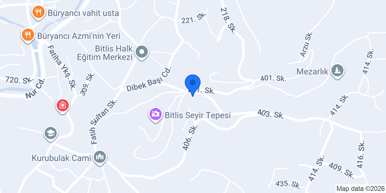 Sağlık-Sen Bitlis Şube Başkanlığı konumu