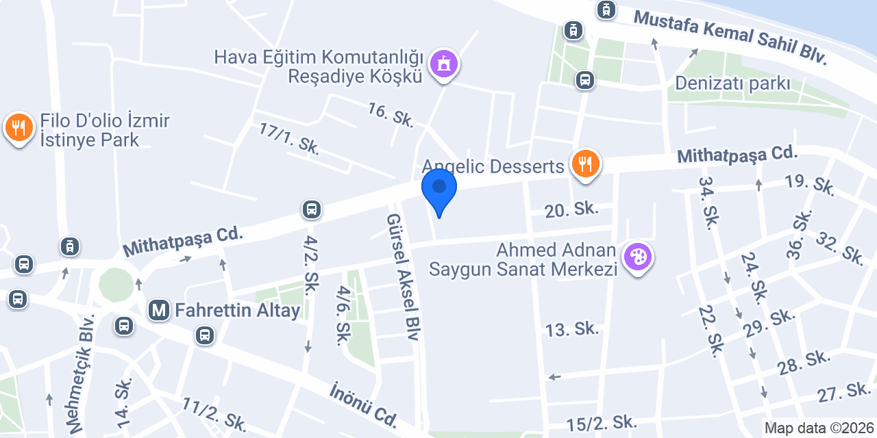 Ege Sistem Etüt Merkezi konumu